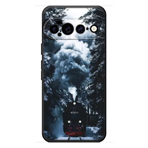 Чехол с принтом «Зимний поезд» для Google Pixel 11 Pro XL Чехол с принтом «Зимний поезд» для Google Pixel 11 Pro XL