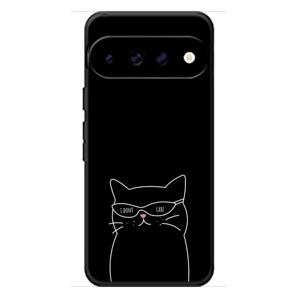 Чехол с принтом «Равнодушный кот» для Google Pixel 11 Pro Чехол с принтом «Равнодушный кот» для Google Pixel 11 Pro