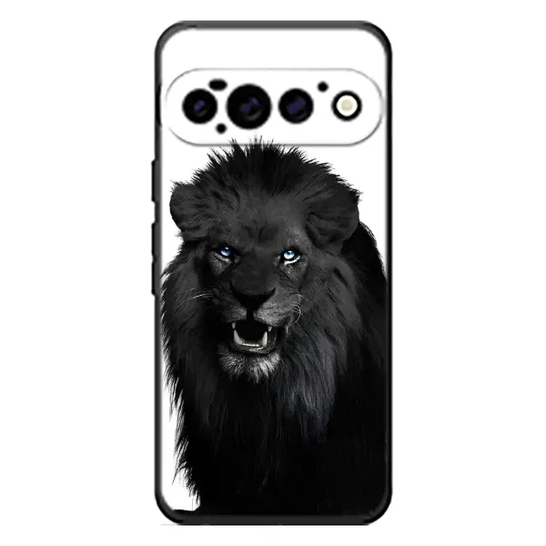 Чехол с принтом «Черный ЛЕВ» для Google Pixel 11 Pro