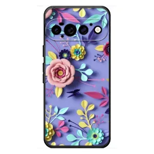 Чохли з квітами для Google Pixel 11 Pro (VPrint) (Дизайн квітів)