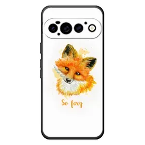 Чехлы с картинкой Лисички для Google Pixel 11 Pro (VPrint) (Девочка Лиса)