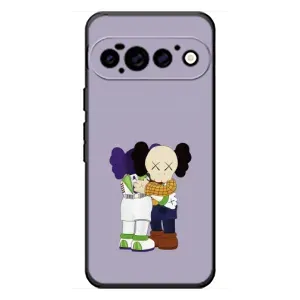 Чехлы для Google Pixel 11 Pro - Bearbrick Louis Vuitton (PREMIUMPrint) (Дружба Беарбрик)