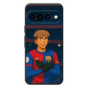 Чехол с футболистом Ламин Ямаль Google Pixel 11 Pro (Футболист Ямаль)