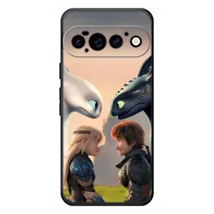 Чехол как приручить дракона на Google Pixel 11 Pro (Иккинг и Астрид)