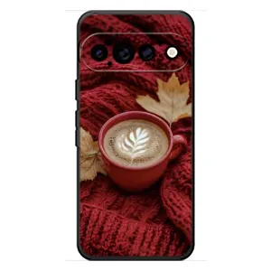 Чехол с уникальным дизайном «Осень с кофе» для Google Pixel 11 Pro