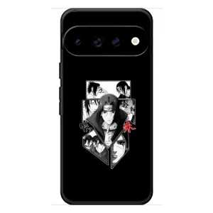 Чехлы на тему: Итачи Учиха для Google Pixel 11 Pro (AlphaPrint) (коллаж Итачи)
