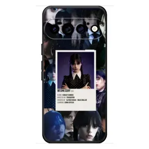 Чехлы Венсдей на Google Pixel 11 Pro Уэнсдей (AlphaPrint) (коллаж Уэнздей)