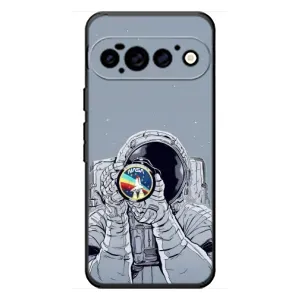 Чехол NASA для Google Pixel 11 Pro (AlphaPrint) (Космонавт фото)