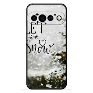 Новогодние, Праздничные Чехлы для Google Pixel 11 Pro - 2024 год (Let it snow)