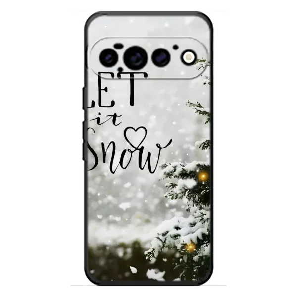 Чохол з принтом «Let it snow» для Google Pixel 11 Pro Чохол з принтом «Let it snow» для Google Pixel 11 Pro