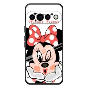 Эксклюзивный чехол для Google Pixel 11 Pro (AlphaPrint - Мультяшные) (Маус Минни)