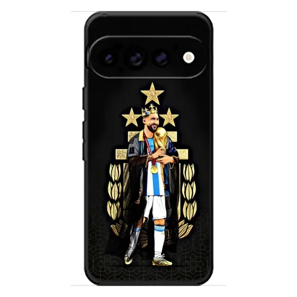 Чехол с принтом «Месси Король» для Google Pixel 11 Pro Чехол с принтом «Месси Король» для Google Pixel 11 Pro