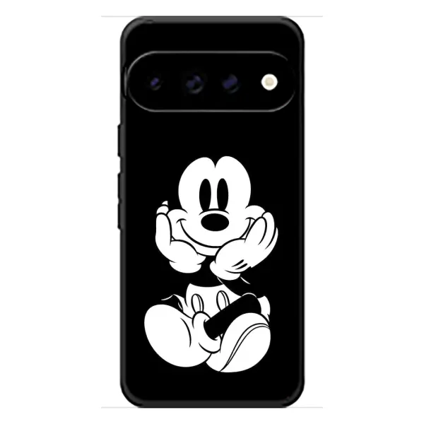Чехол с принтом «Микки на черном» для Google Pixel 11 Pro