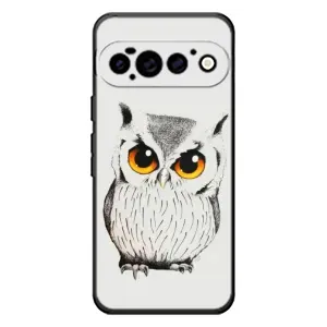 Чехол с птицами на Google Pixel 11 Pro (VPrint) (Милая Сова)
