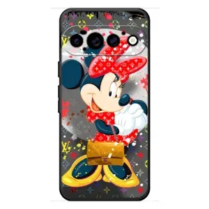 Чехол Disney Mouse Google Pixel 11 Pro (PREMIUMPrint) (Minni с бантиком)