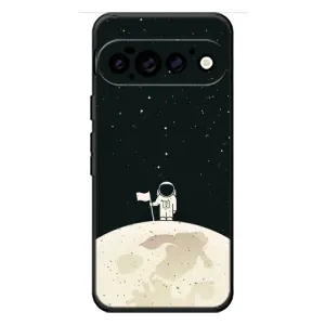 Космические Чехлы для Гугл Пиксель 11 Про (VPrint) (На луне)