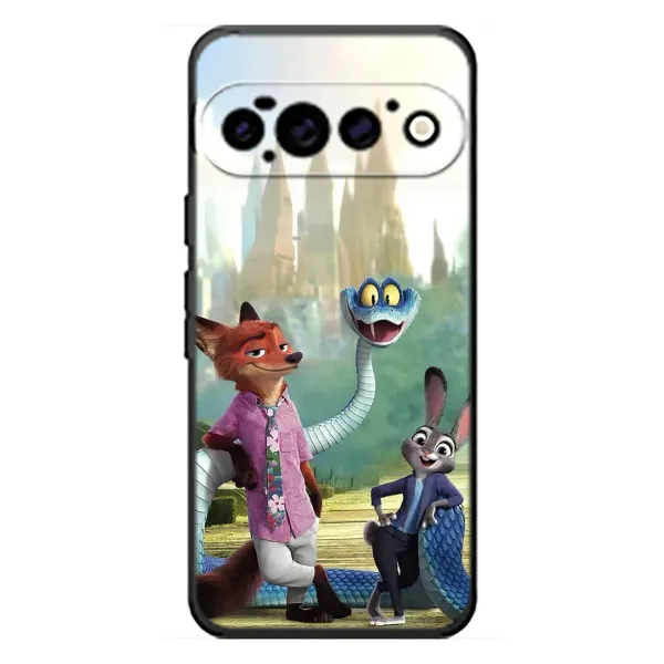 Чехол с принтом «Герои мультфильма Зверополис» для Google Pixel 11 Pro Чехол с принтом «Герои мультфильма Зверополис» для Google Pixel 11 Pro