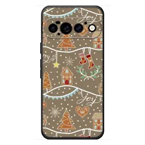 Новогодние, Праздничные Чехлы для Google Pixel 11 Pro - 2024 год (Новогодние пряники)