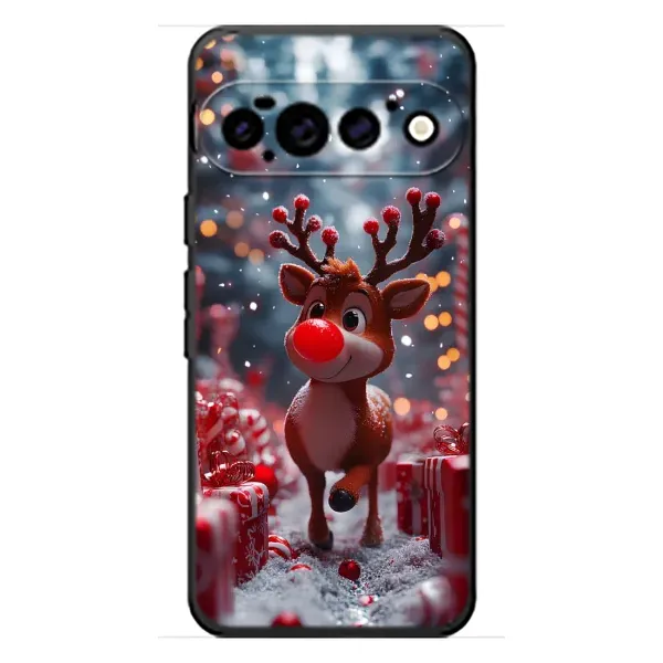 Чехол с принтом «Олень среди подарков» для Google Pixel 11 Pro