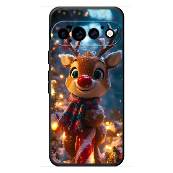 Чехол с принтом «Олень с шарфом» для Google Pixel 11 Pro