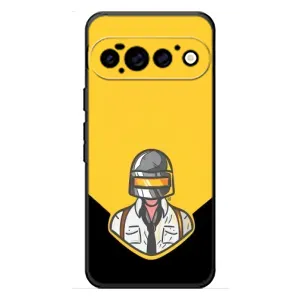 Чеjхол PUBG для Гугл Піксель 11 Про (AlphaPrint) (Пабг в шоломі)