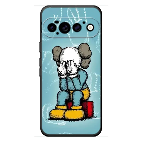 Чехол с принтом «Плач Bearbrick» для Google Pixel 11 Pro