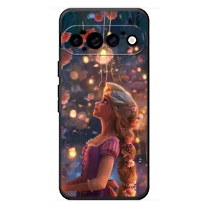 Чехол Рапунцель для Google Pixel 11 Pro (Рапунцель фонарики)