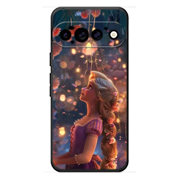 Чехол с принтом «Рапунцель фонарики» для Google Pixel 11 Pro Чехол с принтом «Рапунцель фонарики» для Google Pixel 11 Pro