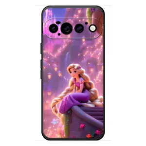 Чехол Рапунцель для Google Pixel 11 Pro (Рапунцель в замке)