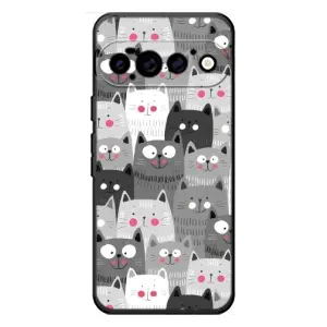 Чехлы с Котиками для Google Pixel 11 Pro (VPrint) (Рисованные котики)