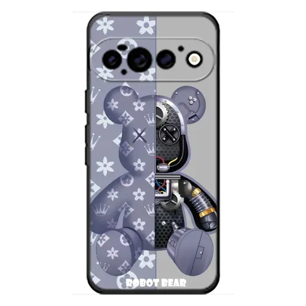 Чохол з принтом «Робот Медведик» для Google Pixel 11 Pro
