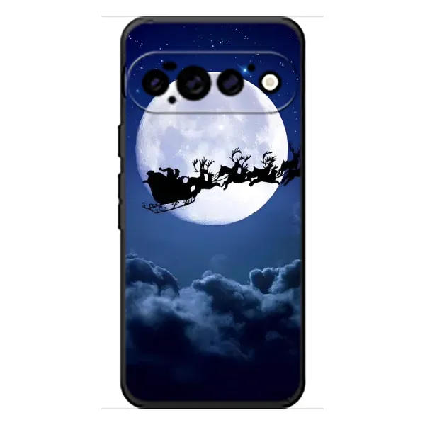 Чехол с принтом «Санта - луна» для Google Pixel 11 Pro Чехол с принтом «Санта - луна» для Google Pixel 11 Pro