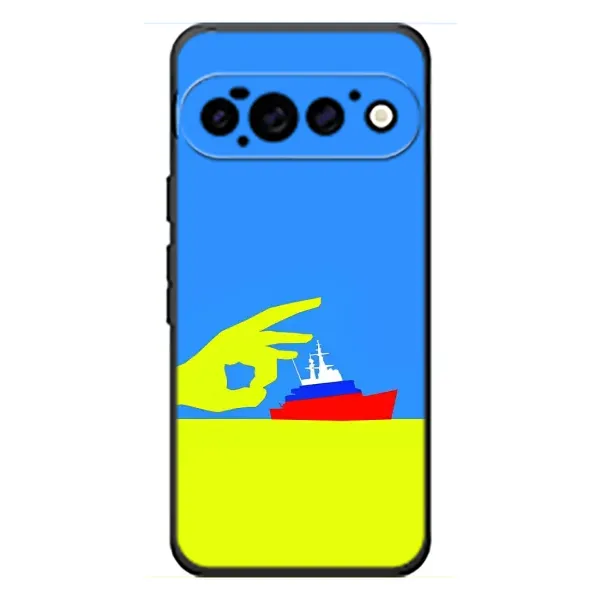 Чехол с принтом «Щелбан кораблю» для Google Pixel 11 Pro Чехол с принтом «Щелбан кораблю» для Google Pixel 11 Pro