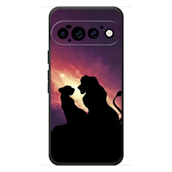 Чехол с принтом «Силуэт Симба и Налу» для Google Pixel 11 Pro Чехол с принтом «Силуэт Симба и Налу» для Google Pixel 11 Pro