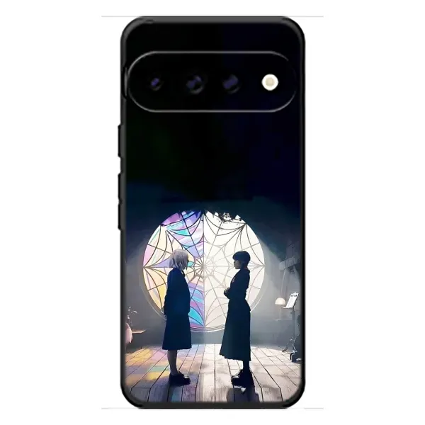 Чехол с принтом «Уэнздей и Инид» для Google Pixel 11 Pro Чехол с принтом «Уэнздей и Инид» для Google Pixel 11 Pro