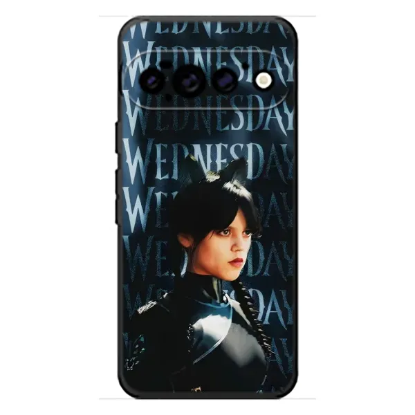 Чехол с принтом «Уэнздей кошка» для Google Pixel 11 Pro Чехол с принтом «Уэнздей кошка» для Google Pixel 11 Pro