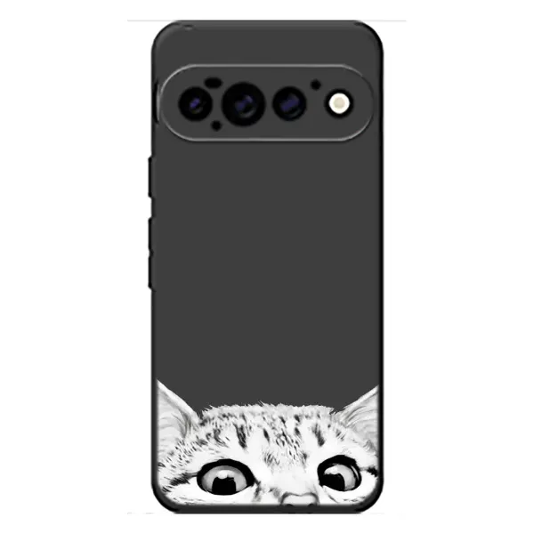 Чехол с принтом «Выглядывает кот» для Google Pixel 11 Pro Чехол с принтом «Выглядывает кот» для Google Pixel 11 Pro