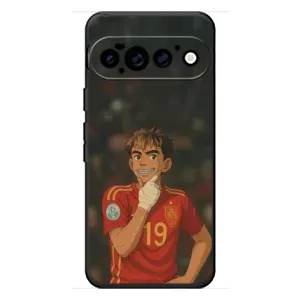 Чехол с футболистом Ламин Ямаль Google Pixel 11 Pro (Ямаль аниме)