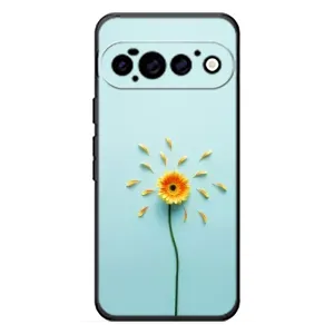 Чохли з квітами для Google Pixel 11 Pro (VPrint) (Жовта квітка)