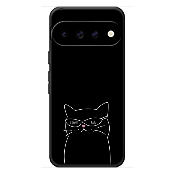 Чехол с принтом «Равнодушный кот» для Google Pixel 11