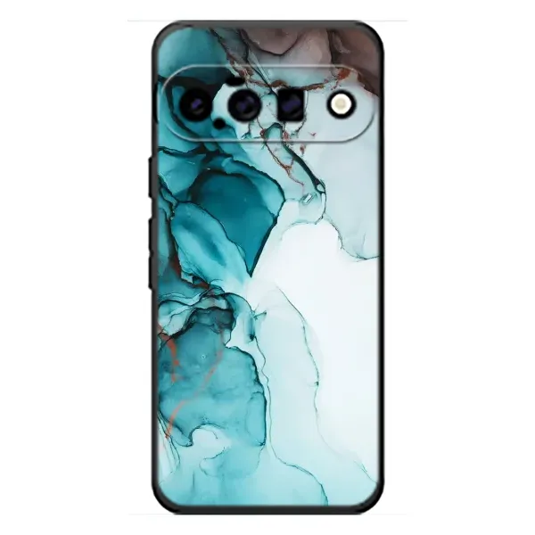 Чохол з принтом «Бірюзовий мрамор» для Google Pixel 11 Чохол з принтом «Бірюзовий мрамор» для Google Pixel 11