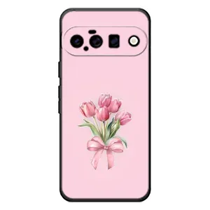 Чохол з розовим принтом для Google Pixel 11 (Букет квітів)