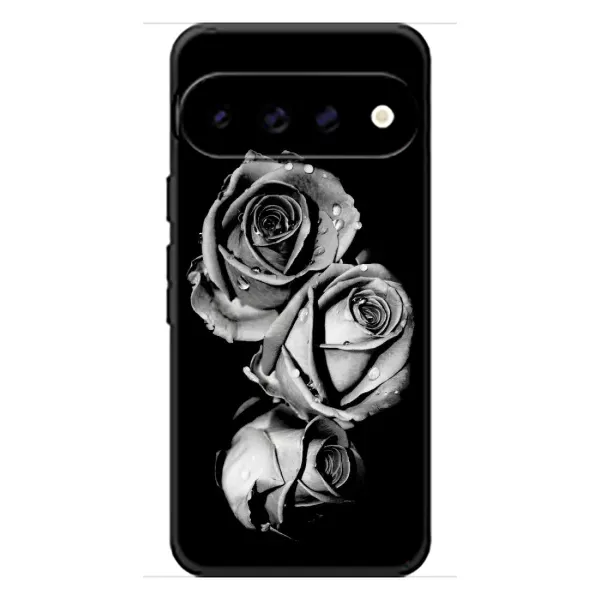 Чехол с принтом «Черная роза» для Google Pixel 11 Чехол с принтом «Черная роза» для Google Pixel 11