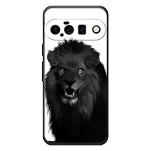 Чехлы с картинками животных Google Pixel 11 (Черный ЛЕВ)
