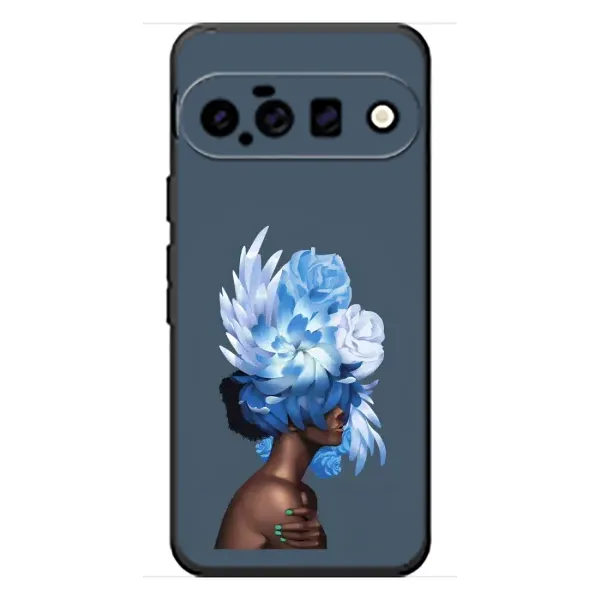 Чехол с принтом «Цветы на голове» для Google Pixel 11
