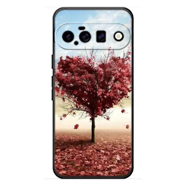 Чехол с принтом «Дерево сердце» для Google Pixel 11 Чехол с принтом «Дерево сердце» для Google Pixel 11