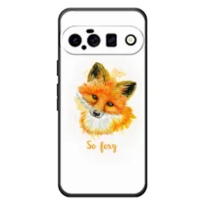 Чехлы с картинкой Лисички для Google Pixel 11 (VPrint) (Девочка Лиса)