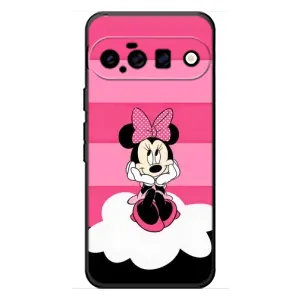 Эксклюзивный чехол для Google Pixel 11 (AlphaPrint - Мультяшные) (Девочка Maus)
