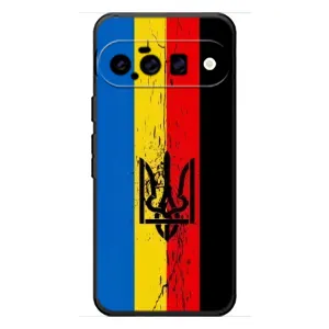Украинские Чехлы для Google Pixel 11 с картинкой УПА (AlphaPrint) (Флаг УПА)