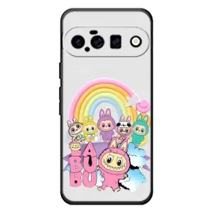 Чехол с Лабубу на Google Pixel 11 (Фон Лабубу)